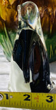 Vintage Hand Blown Decorative Art Glass Penguin Bird Figurine Paperweight