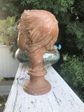 Fred Press Signed Mid Century Statue Figurine Clay Sculpture