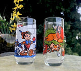 Wonderful World of Disney + Pepsi Lady & The Tramp + Pinocchio Collector Glasses