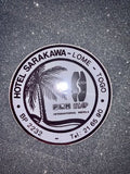 Hotel Sarakawa Lome Togo Luggage Label