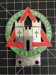 Swansea Motorists League Car Badge