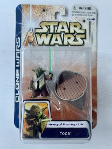 Star Wars Yoda Clone Wars Army of the Republic Action Figure