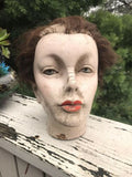 Rare Antique Handmade Mannequin Head w Real Hair Oakland, CA