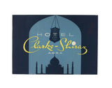 Hotel Clarks-Shiraz Agra India Original Vintage Travel Luggage Label