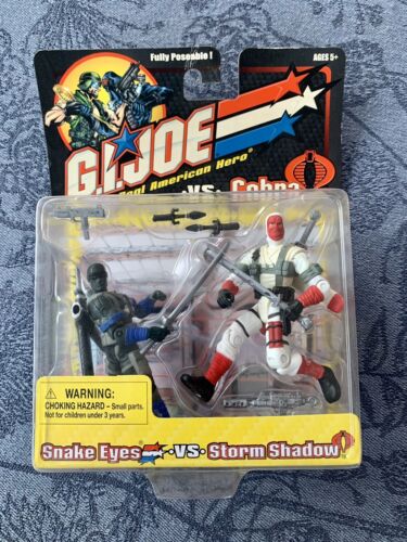GI Joe A Real American Hero, Snake Eyes vs Storm Shadow - In Box