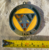 Knights Of Pythias FCB Medallion Multi Color Charm Fraternal Masonic Medal