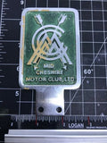 Mid Cheshire Motor Club Ltd Car Badge