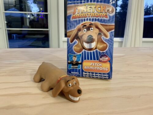 Vintage Stretch Armstrong 1993 Fetch Rare Dog Toy