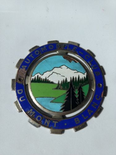 Automobile Club du Mont Blanc Car Badge