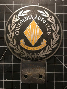 Consoldia Auto Club SWA Car Badge