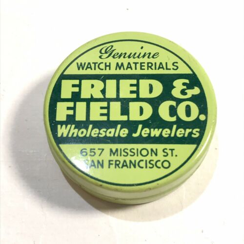 Fried And Field Co. Small Metal Tin Container