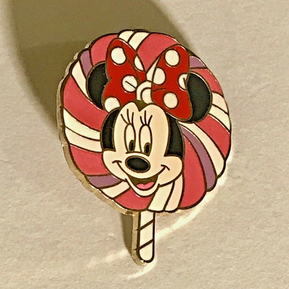 Disney Pin 60713 WDW - Lollipops Mystery 4 Pin Tin Collection Minnie Mouse