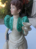 Vintage Porcelain 1995 Mrs. Albee Award Lady Woman Figurine
