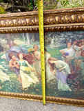 Progress of Spring Charles Daniel Ward 1872-1935 Certified Framed Art Picture