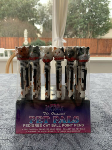 Fantasia Collection Original Pet Pals Pedigree Cat Kitty Ball Point Ink Pen