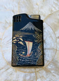 Vintage Oriental Japanese Lighter With Wind-Up Music Box Collectible