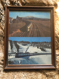 Vintage Railroad Locomotive Z-Titan Train Photos Original Color Photograph Set
