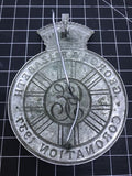 George & Elizabeth Coronation 1937 Car Badge