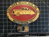 State Farm Mutual Auto INS. Co. Bloomington ILL. Car Badge