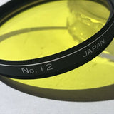 No. 12 Yellow Photography Lens Made In Japan