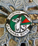 Rare Touring Club Katanga Red White and Green Enamel Car Badge