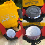 Invicta Men's Watch Pro Diver 200M Quartz Red & Black Ion Plated Model 16139