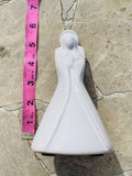 Vintage Frankoma Pottery Ceramic White Porcelain Praying Angel Madonna Figurine