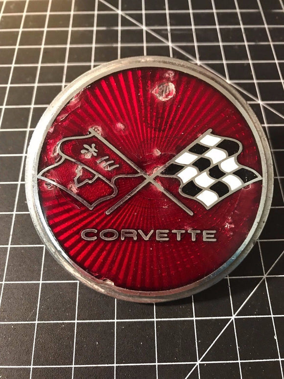 Corvette Car Badge