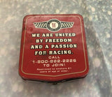Winston Racing Nation Cigarette Tin Holder With Box NASCAR Winston Cup Series