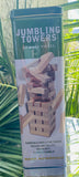 Cardinal Industries Jumbling Towers 48 Piece Wooden Jenga Set Box Mint Condition