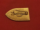Rare Vintage Arthus Bertrand Paris California Ski Gold Tone Pin Made In France