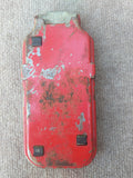 Vintage Red Metal Model 18 Miroflare Emergency Reflective Flashing lights