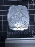 Royal Automobile Club Western Australia Car Badge