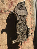 Antique Victorian Circa 1800s Large Tape Dispenser Metal Cast Ornate