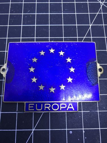 Europa Car Badge