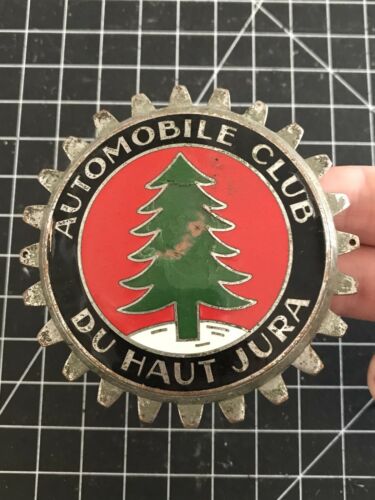 Automobile Club Du Haut Jura Car Badge