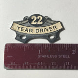 22 Year Driver Badge
