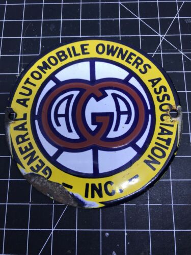 General Automobile Owners Association INC Car Badge