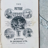 19th Century Christmas Morning Lothrop Boston Picture Series Story Book