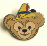DUMBO Duffy's Hats Teddy Bear Yellow Hat 2013 Hidden Mickey Disney Pin 94935