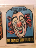 VTG Ringling Bros and Barnum &Bailey Circus Greatest Show on Earth TRIMMIT DECAL