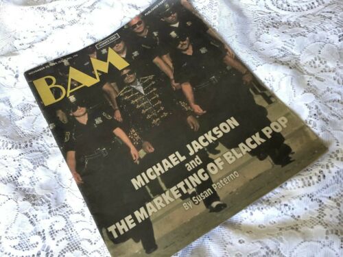 Vintage BAM Magazine Featuring Michael Jackson Issue No. 196 Nov. 30 1984