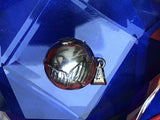 Vtg Taxco World Globe Sterling Silver 925 Chime Harmony Bell Orb Music Pendant