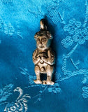 Antique Asian Sterling Silver Belkin Tribal Unusual Man Figurine Charm Pendant