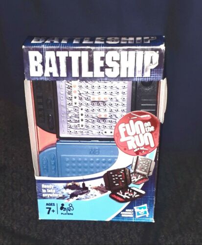 Battleship Fun On The Run Travel Edition Game Hasbro Fun For The Whole Family