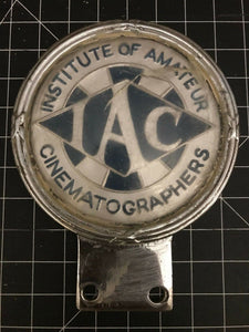 Institute of Amateur Cinematographers Car Badge