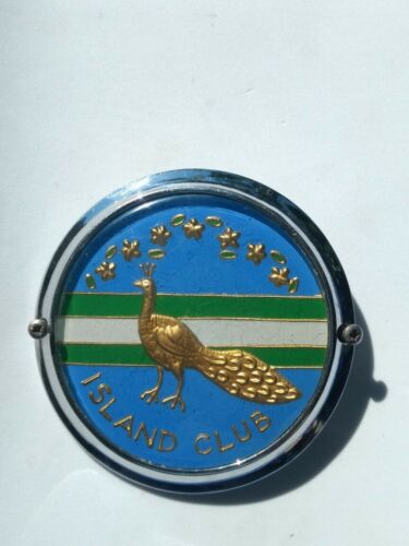 Island Club Car Badge