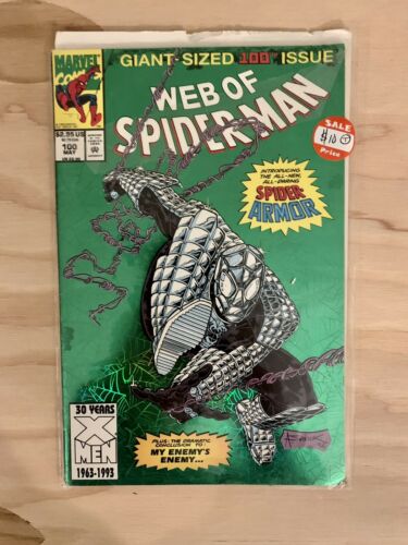Web of Spider-Man #100 GIANT SIZED 100th issue NM BEAUTY