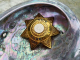 Rare Historical Okie Club 1066 United States of America Dime Badge