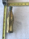 Vintage Solid Brass Collectible Coca Cola Bottle